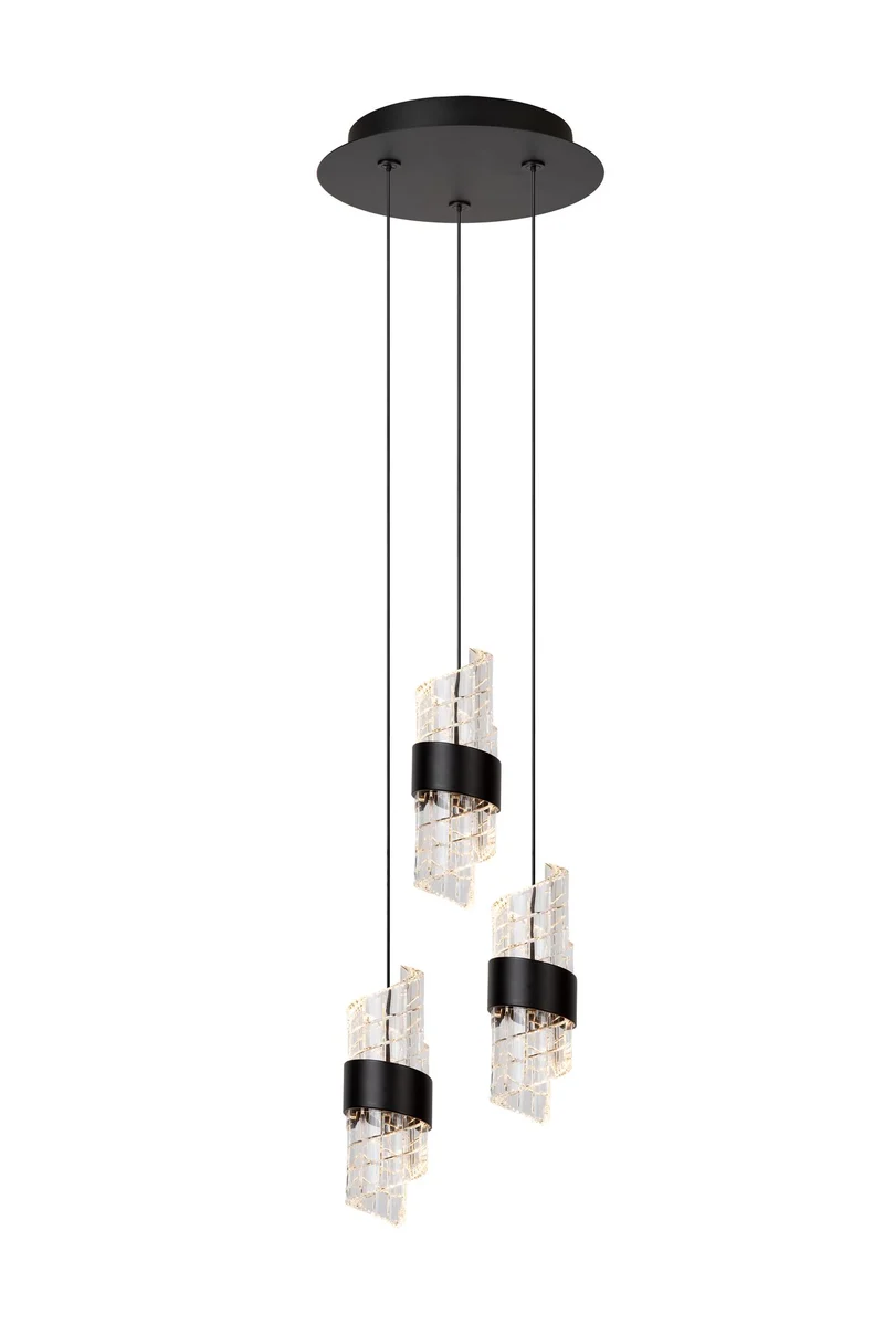 LED-Pendelleuchte Kligande 3-flammig dimmbar höhenverstellbar