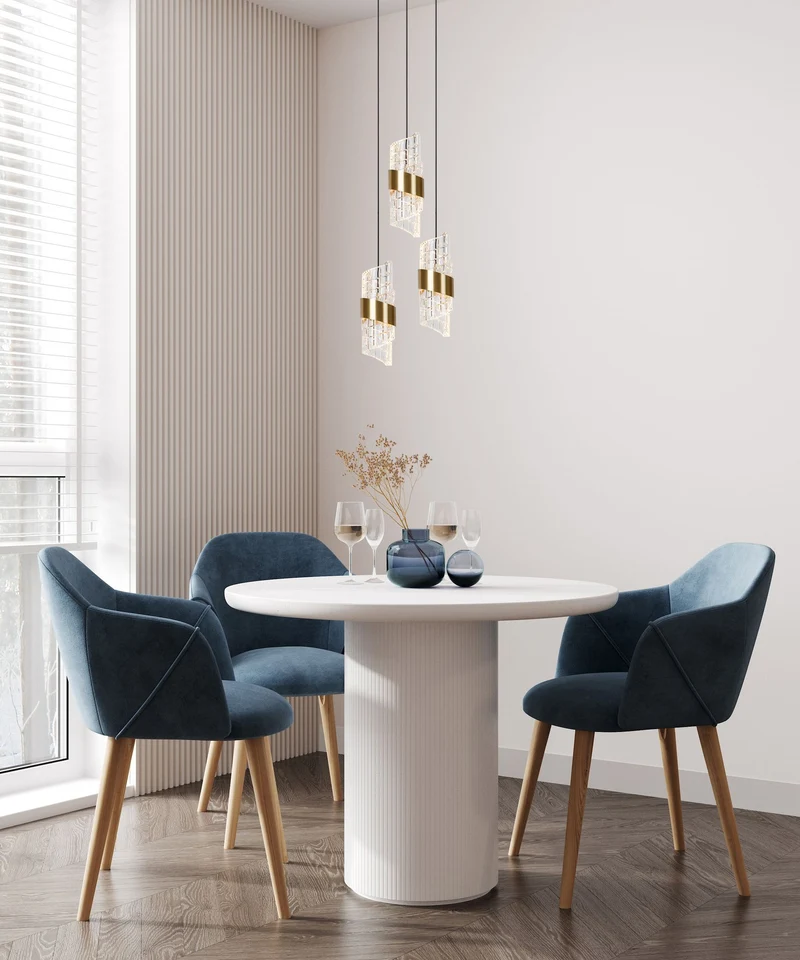 LED-Pendelleuchte Kligande 3-flammig dimmbar höhenverstellbar