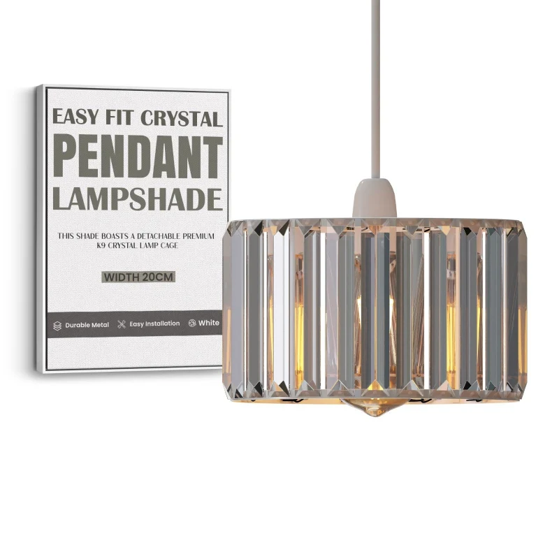 Kristallglas Lampenschirm Easyfit Kronleuchter All Seasons Life ~3881