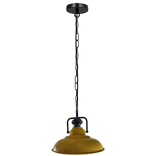 Industrie Pendelleuchte Gastro Küche Hängelampe mit Kette E27 | Ø32cm ~3875