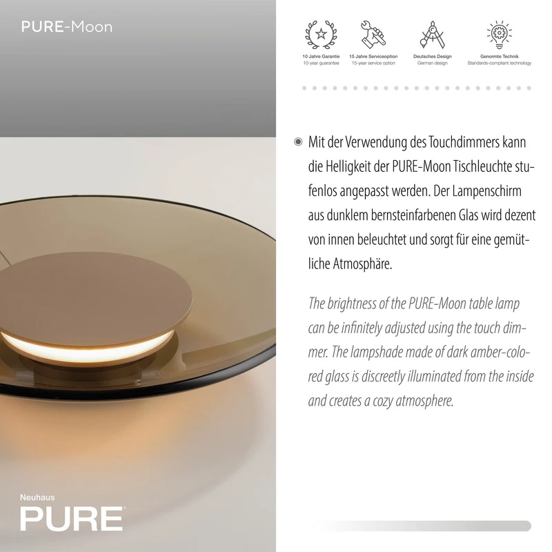 Paul Neuhaus - Tischleuchte Pure Moon