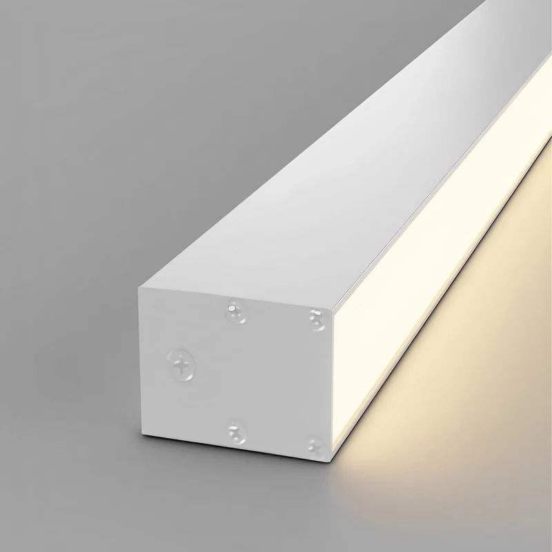 LED Plafondlamp Streep Dimbaar met Afstandsbediening Zwart Wit Aluminium Woonkamer Slaapkamer Modern | Sansoti