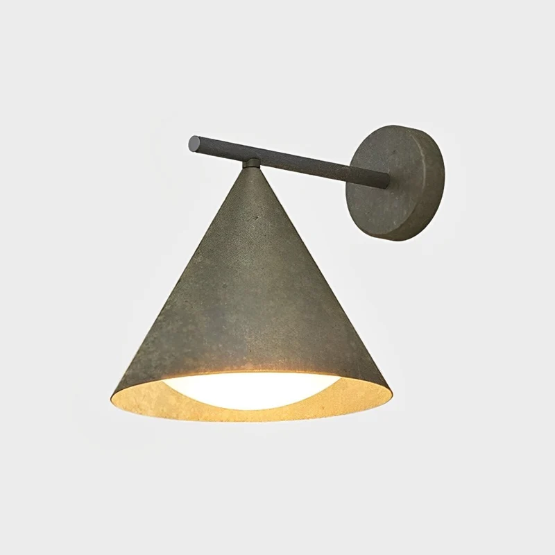 Buitenwandlamp LED Waterdicht Klokvorm Metaal Acryl 3000K IP54 Antraciet Goud Veranda Voordeur Buitenverlichting | Sansoti