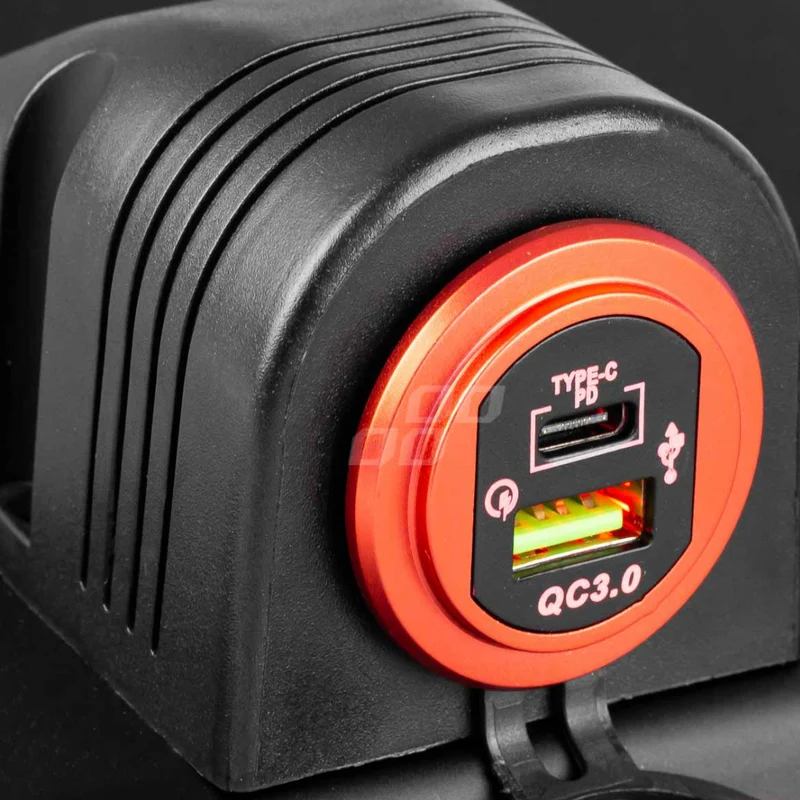 Armaturenbrett-Montagegehäuse für USB-Anschluss, Zigarettenanzünder oder Voltmeter