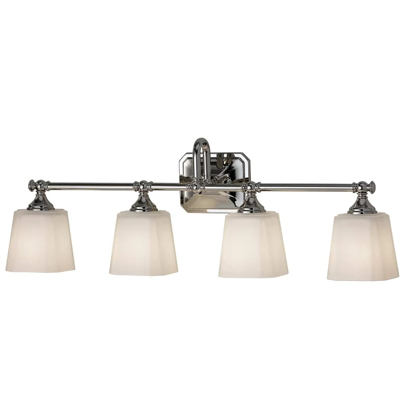 Wandleuchte Concord 4-flammig Chrom 76x15cm