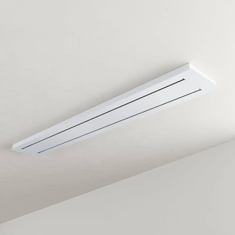 s.luce Echos Esstischleuchte 8-flammig 160cm 2-reihig Ø 18/25cm