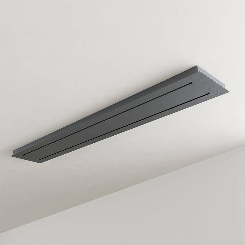 s.luce Echos Esstischleuchte 8-flammig 160cm 2-reihig Ø 18/25cm