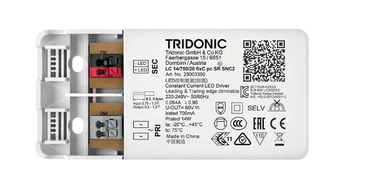 Mawa - Konverter Tridonic Phasenan-/abschnitt