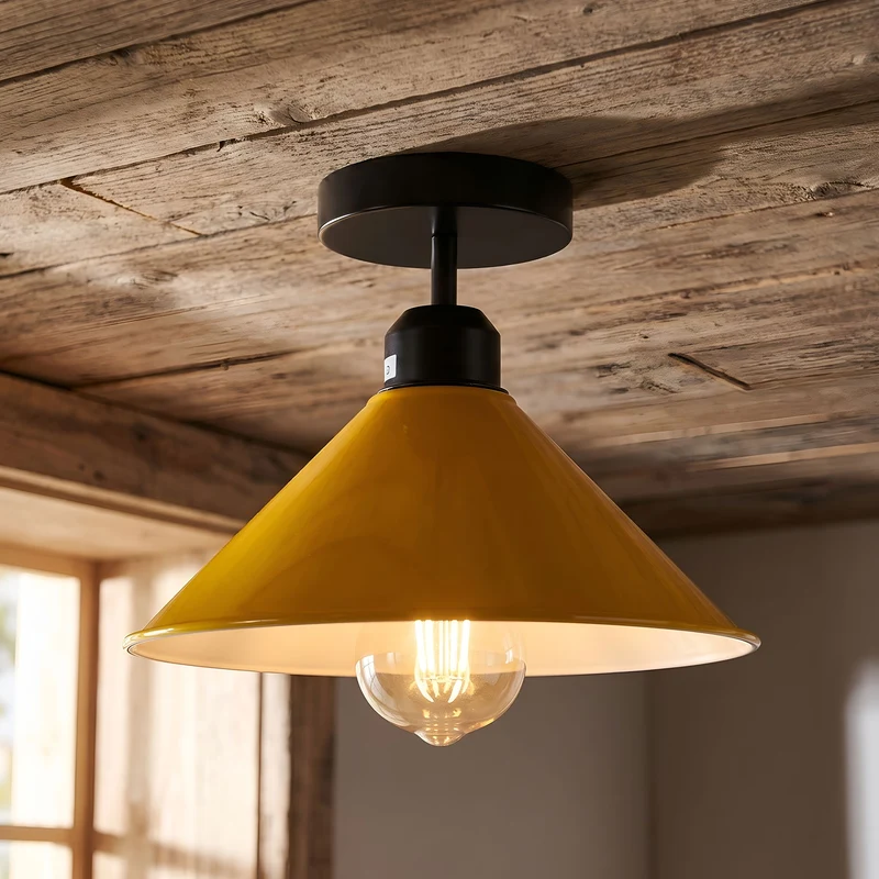 Industrial Deckenleuchte Bunt Gastro Flur Küche E27 ~3877