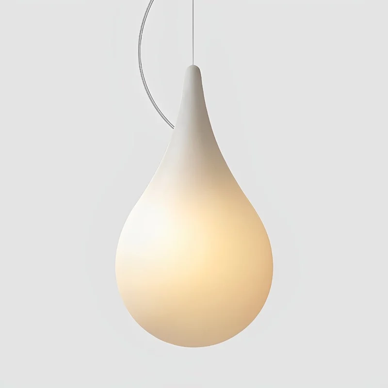 Hanglamp Druppelvorm LED Waterdicht IP65 Buiten Tuin Terras Modern Design Verlichting Wit Plastic Sfeer | Sansoti