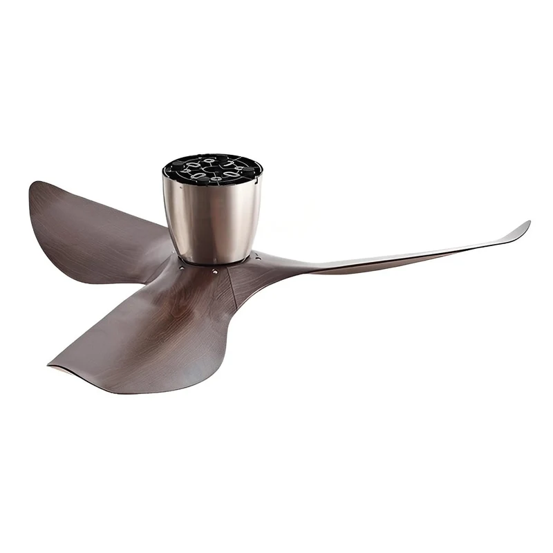 Plafondventilator 6 Snelheden Omkeerbaar DC Motor Stil 38-48 cm Modern Minimalistisch Design Zonder Licht | Sansoti