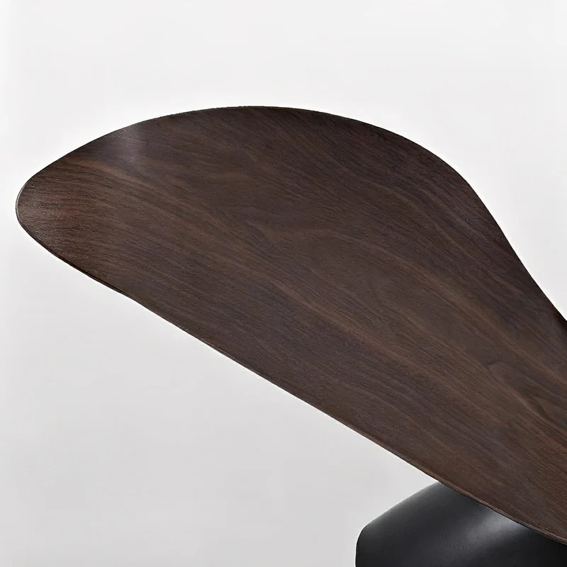 Plafondventilator 6 Snelheden Omkeerbaar DC Motor Stil 38-48 cm Modern Minimalistisch Design Zonder Licht | Sansoti