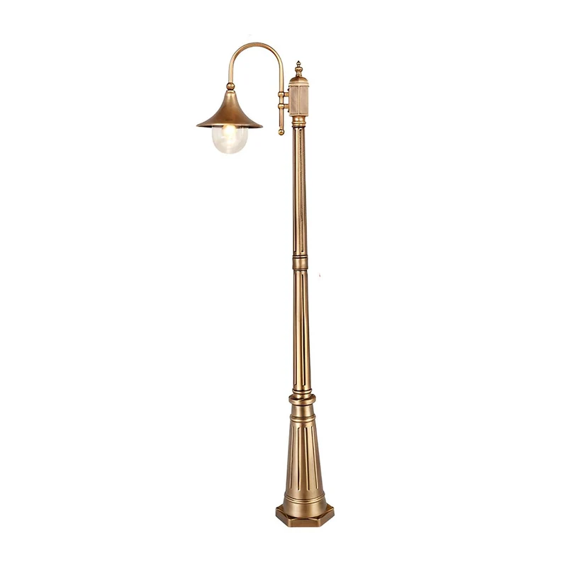 Vintage Tuinlantaarn LED Padverlichting Zwart Brons Waterdicht Buitenlamp Staande Tuinverlichting Sfeerlamp | Sansoti