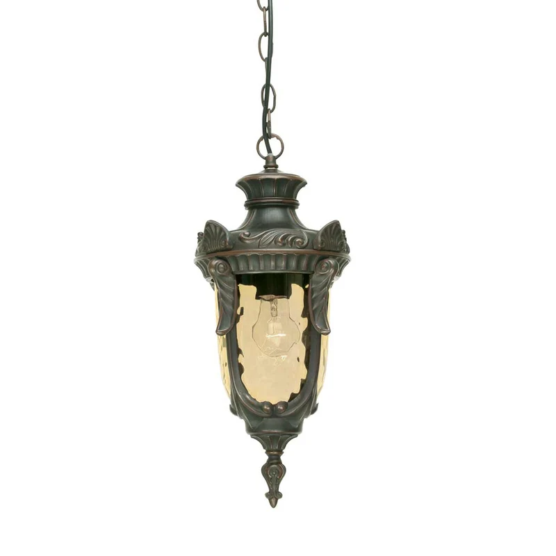Hängeleuchte Philadelphia 1-flammig Bronze Ø 19cm