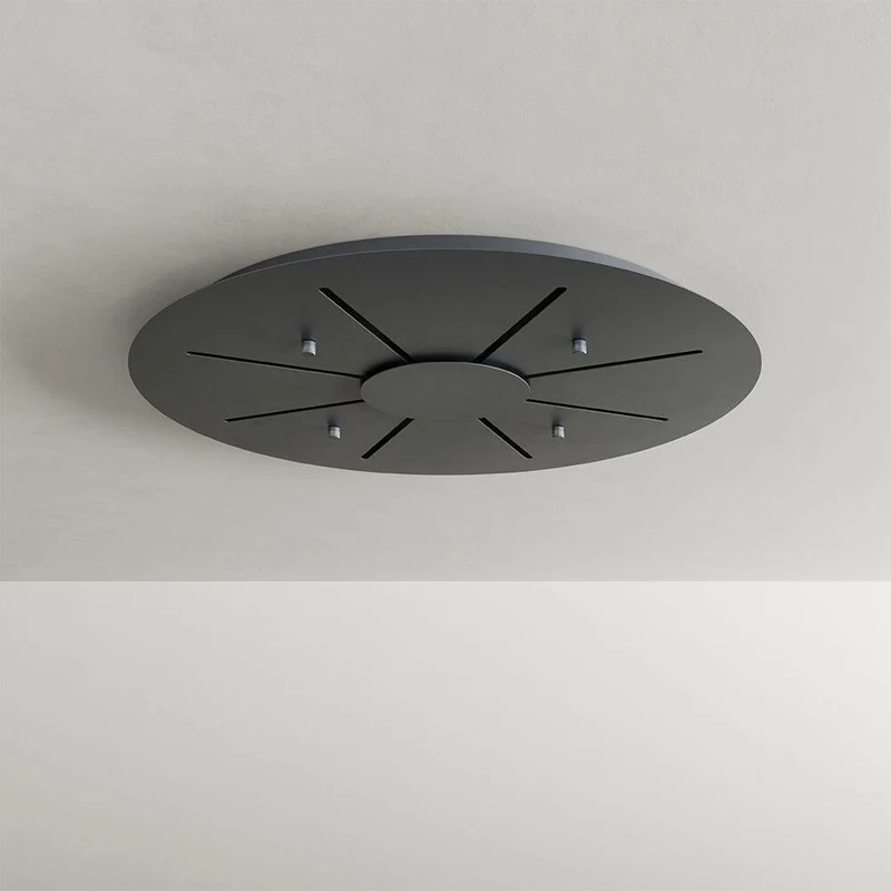 s.luce Echos Galerieleuchte 12-flammig Ø 80cm Baldachin Ø 25cm