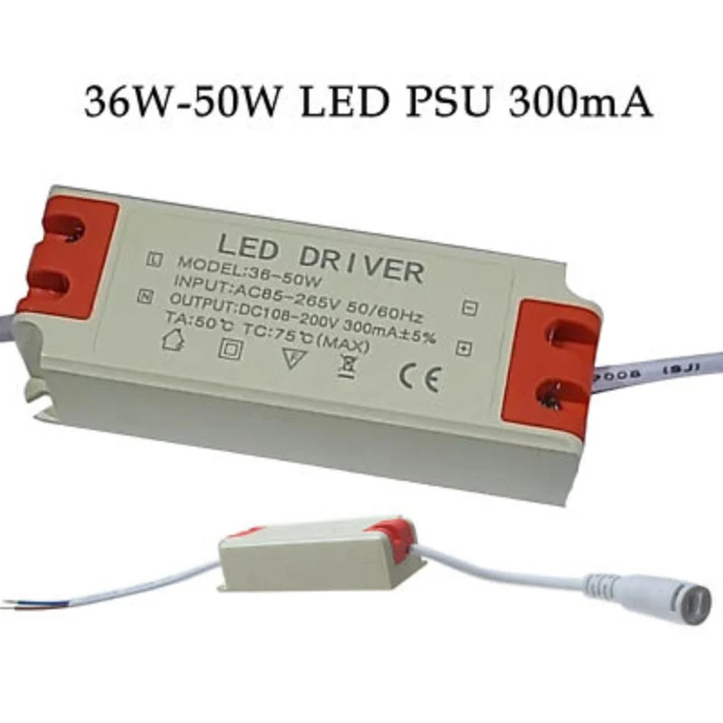 LED Treiber 36W-50W | Konstantstrom Trafo 300mA ~3848