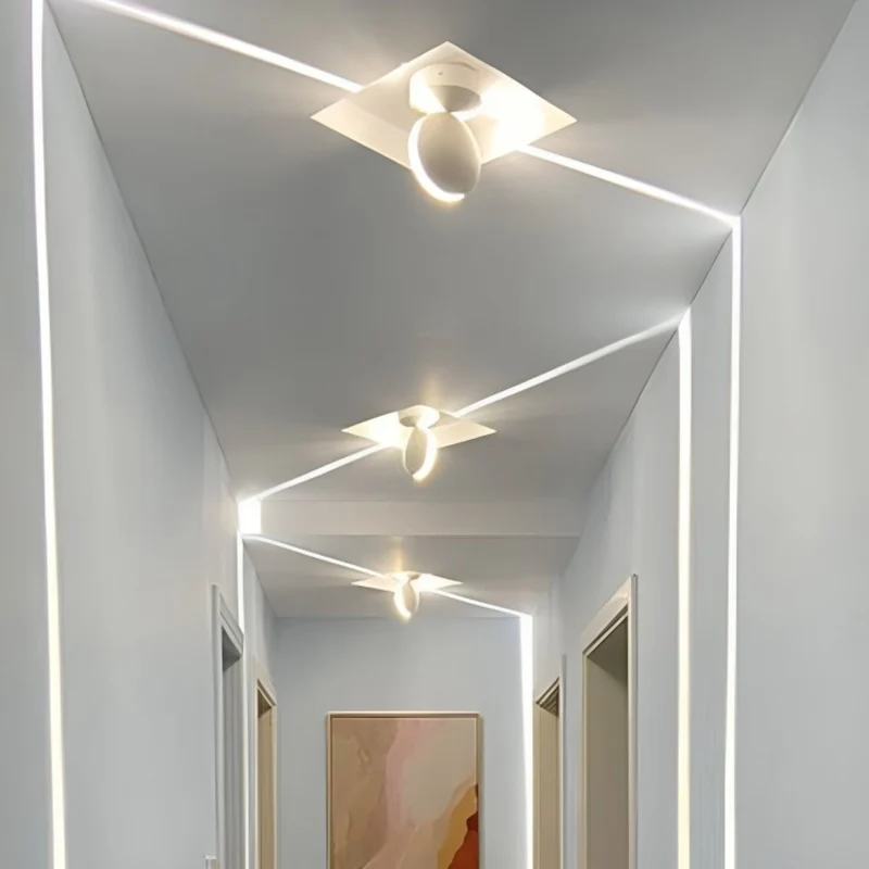 LED Wandspot Aluminium 10W 15W Instelbare Kleurtemperatuur RGB Gang Hal Villa Verlichting Modern Design | Sansoti