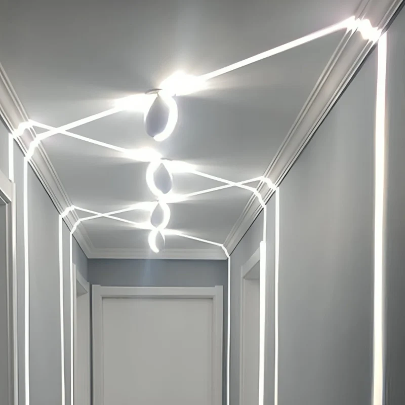 LED Wandspot Aluminium 10W 15W Instelbare Kleurtemperatuur RGB Gang Hal Villa Verlichting Modern Design | Sansoti