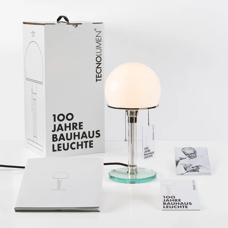 Tecnolumen - Tischleuchte Wagenfeld WG24 Sonderedition 100
