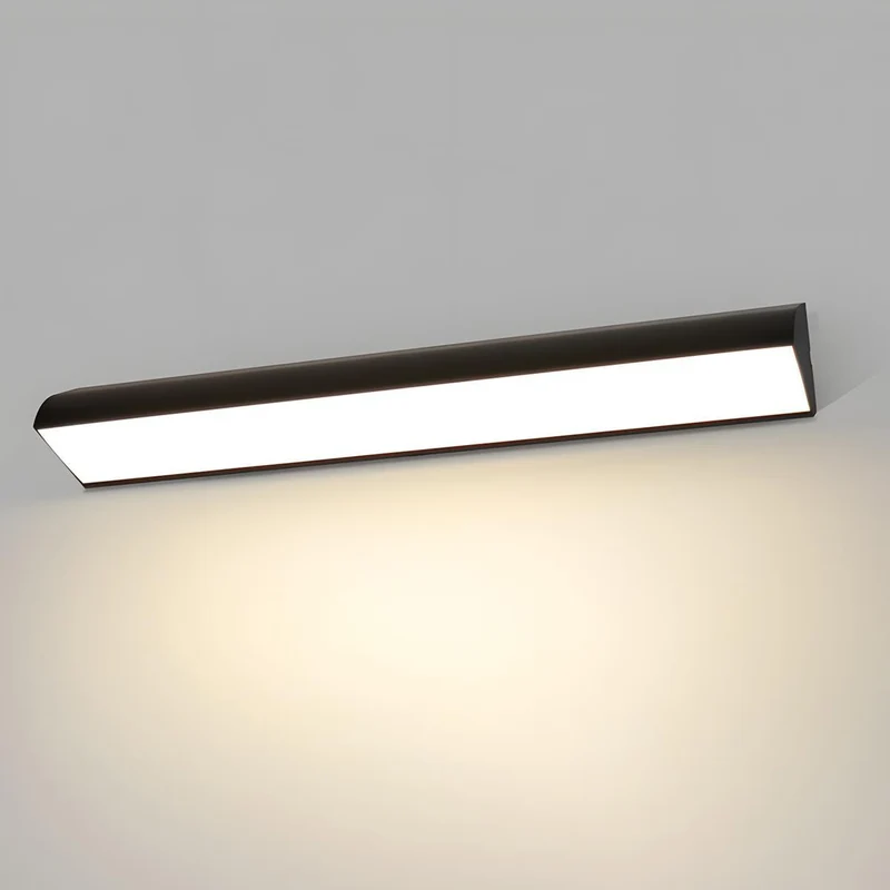 Waterdichte Buitenwandlamp LED Aluminium Zwart Verstelbaar Licht voor Gevel Veranda Tuin Tuinverlichting | Sansoti