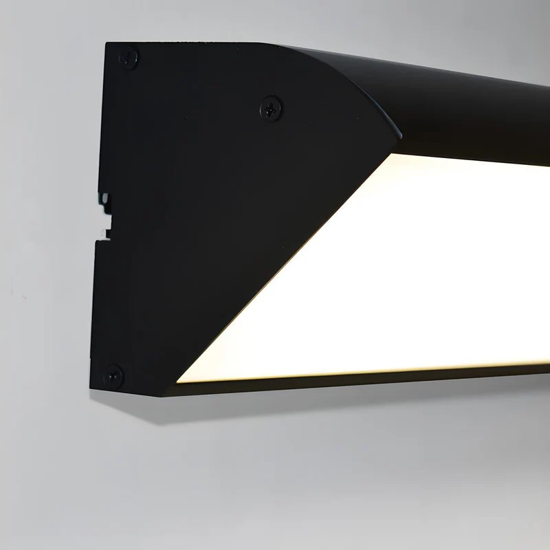Waterdichte Buitenwandlamp LED Aluminium Zwart Verstelbaar Licht voor Gevel Veranda Tuin Tuinverlichting | Sansoti