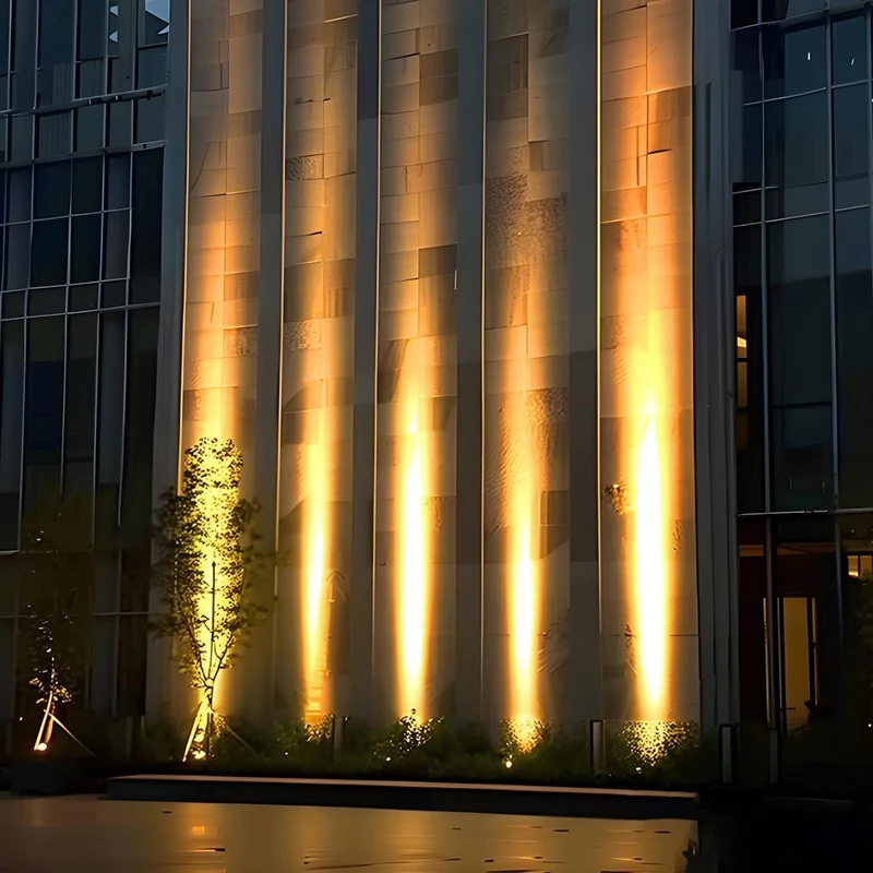 LED Gevelverlichting IP67 met Regelbaar Vermogen en Kleurtemperatuur voor Architectuur Buitenverlichting | Sansoti