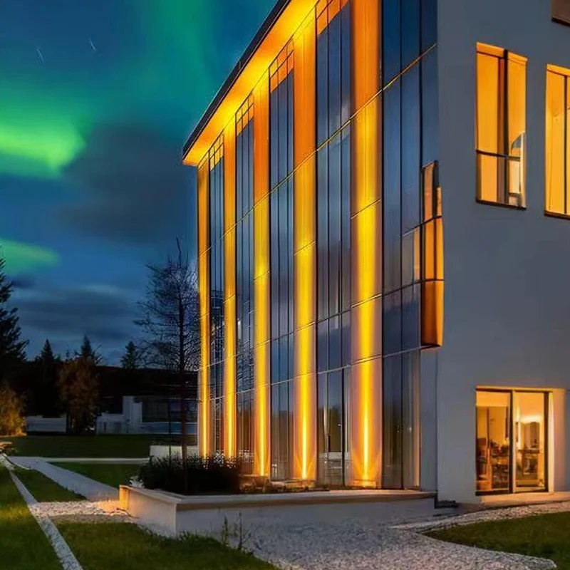 LED Gevelverlichting IP67 met Regelbaar Vermogen en Kleurtemperatuur voor Architectuur Buitenverlichting | Sansoti