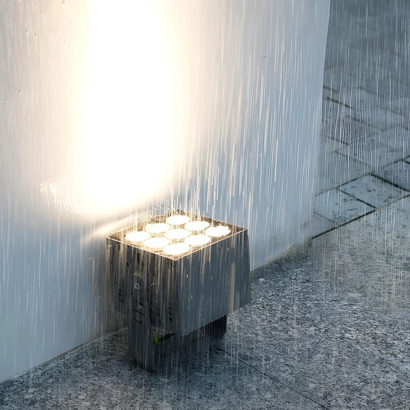 LED Gevelverlichting IP67 met Regelbaar Vermogen en Kleurtemperatuur voor Architectuur Buitenverlichting | Sansoti