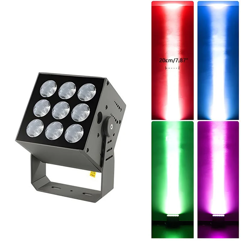 LED Gevelverlichting IP67 met Regelbaar Vermogen en Kleurtemperatuur voor Architectuur Buitenverlichting | Sansoti