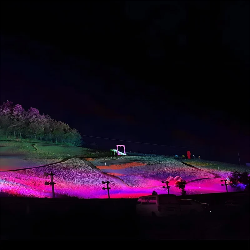 LED Tuinspot RGB Waterdicht IP65 Boomverlichting Buitenlamp Aluminium Landschapsverlichting voor Tuin en Gazon | Sansoti