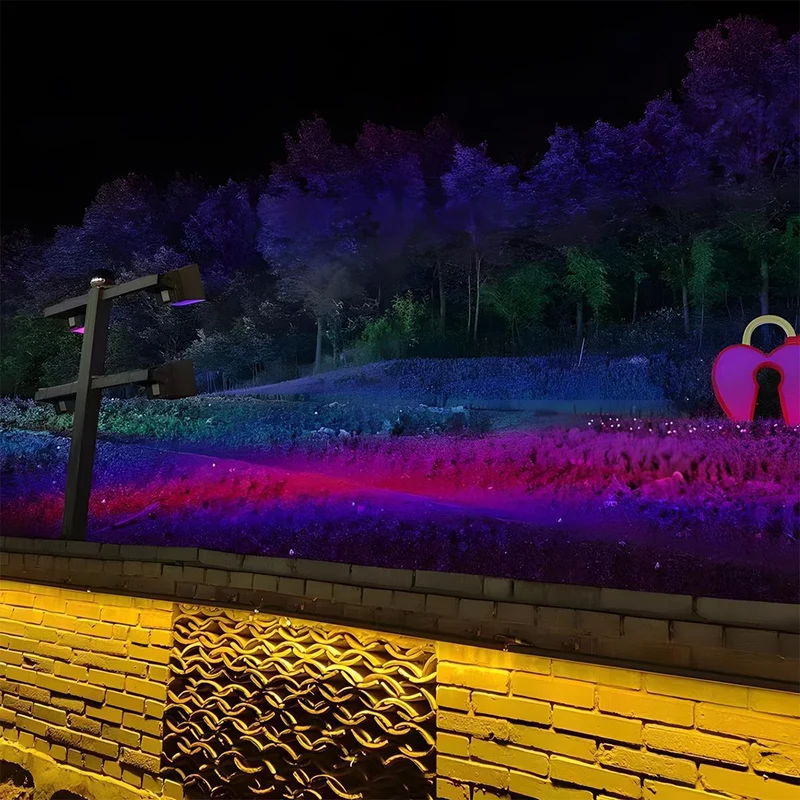 LED Tuinspot RGB Waterdicht IP65 Boomverlichting Buitenlamp Aluminium Landschapsverlichting voor Tuin en Gazon | Sansoti