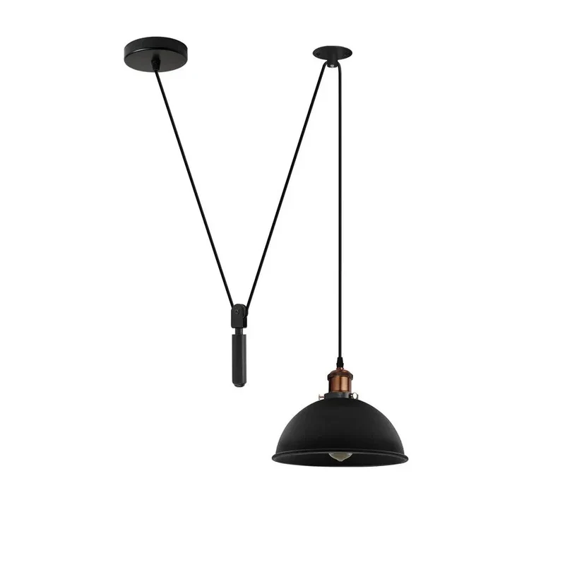 All Seasons Life Flaschenzug Pendelleuchte Lampe E27 Metall ~3757