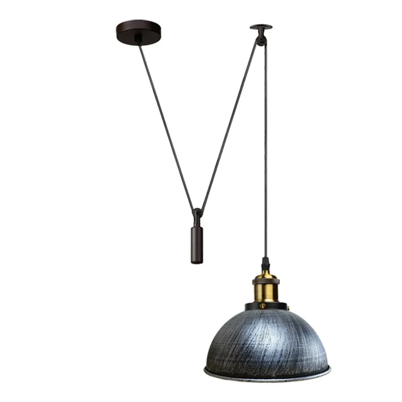 All Seasons Life Flaschenzug Pendelleuchte Lampe E27 Metall ~3757