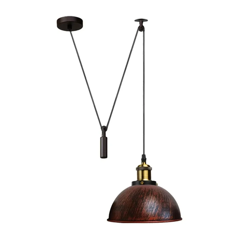 All Seasons Life Flaschenzug Pendelleuchte Lampe E27 Metall ~3757