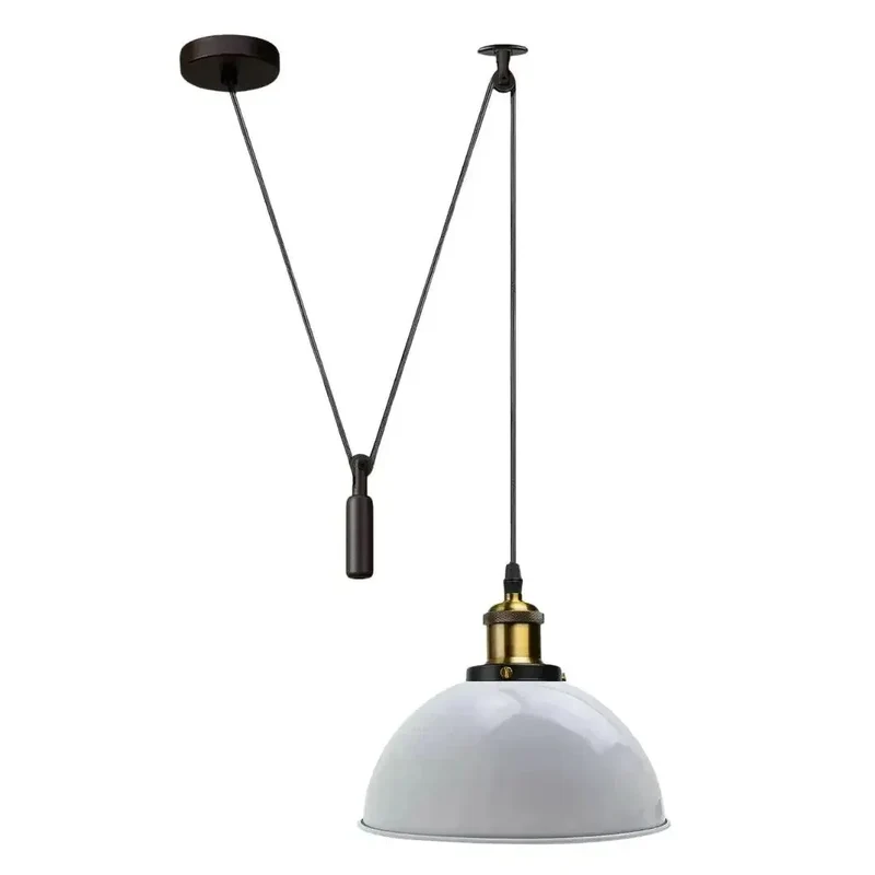 All Seasons Life Flaschenzug Pendelleuchte Lampe E27 Metall ~3757