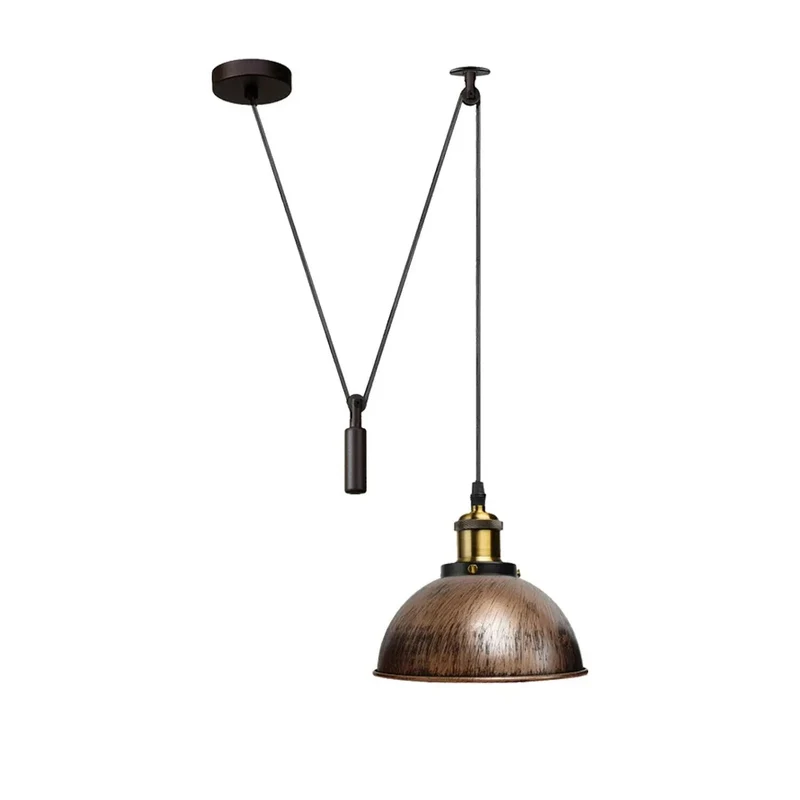 All Seasons Life Flaschenzug Pendelleuchte Lampe E27 Metall ~3757
