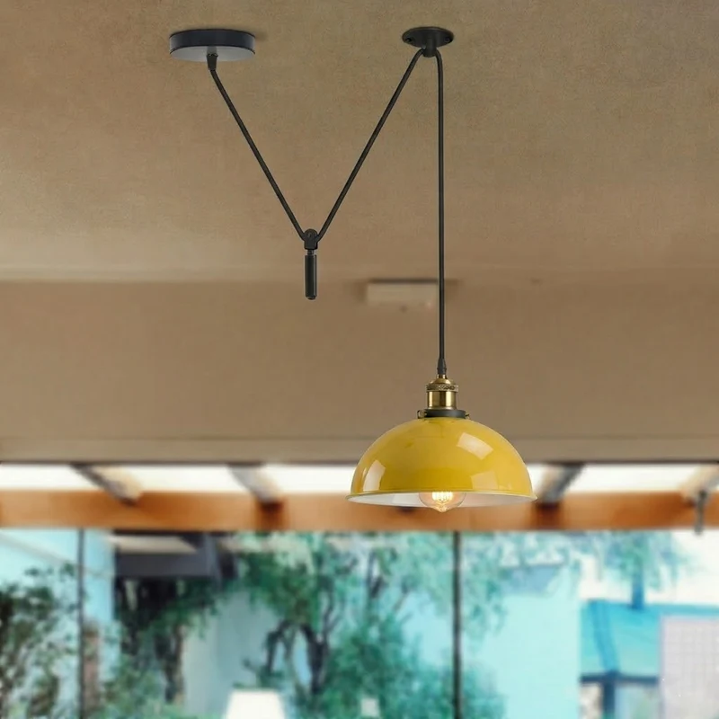 All Seasons Life Flaschenzug Pendelleuchte Lampe E27 Metall ~3757
