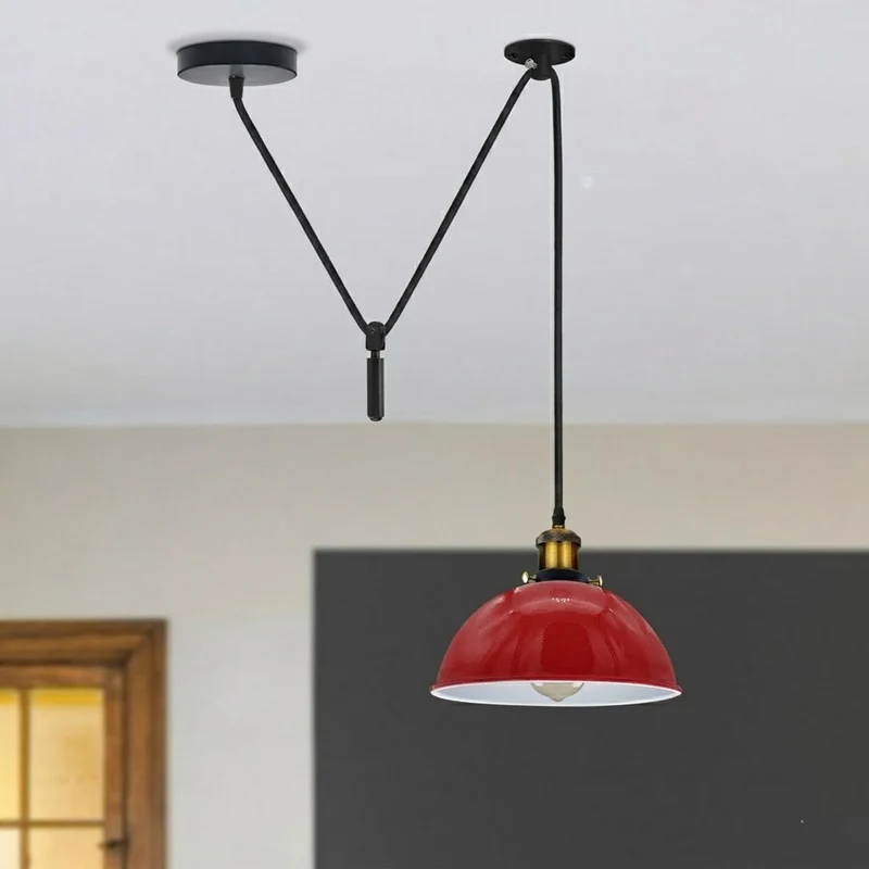 All Seasons Life Flaschenzug Pendelleuchte Lampe E27 Metall ~3757