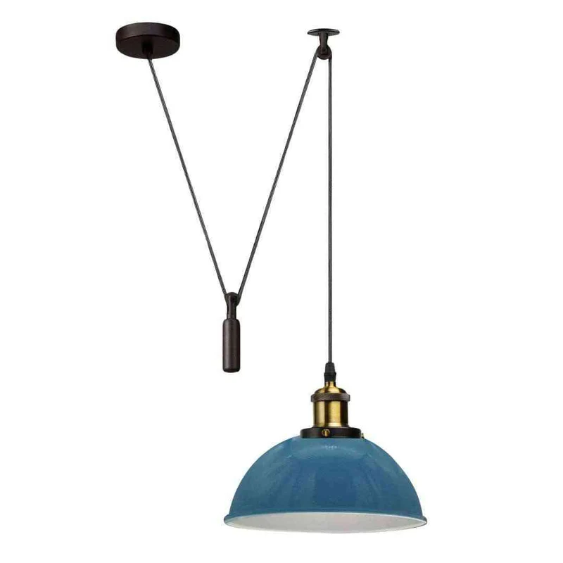 All Seasons Life Flaschenzug Pendelleuchte Lampe E27 Metall ~3757