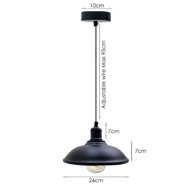 All Seasons Life Industrial Pendelleuchte 24cm Höhenverstellbar ~3791