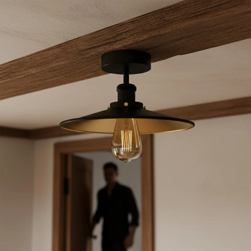 All Seasons Life Vintage Deckenleuchte im Industrial-Design E27 ~3775