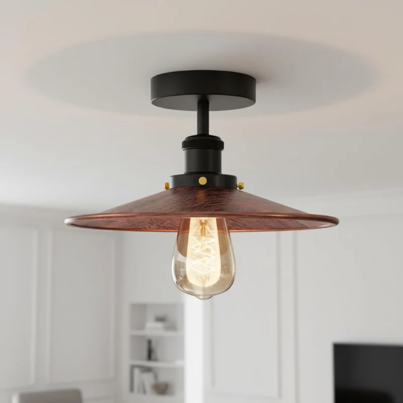 All Seasons Life Vintage Deckenleuchte im Industrial-Design E27 ~3775