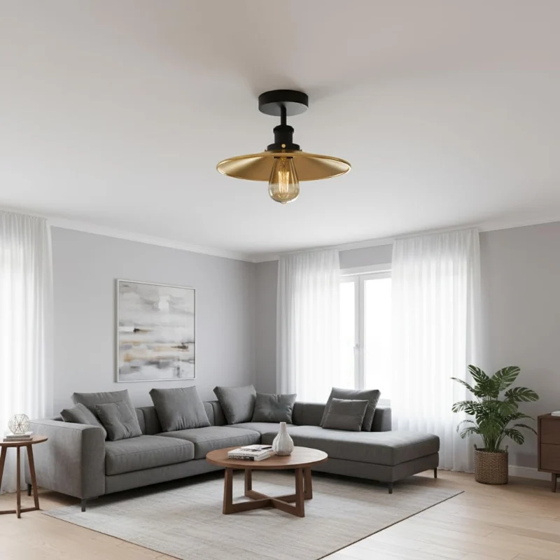 All Seasons Life Vintage Deckenleuchte im Industrial-Design E27 ~3775