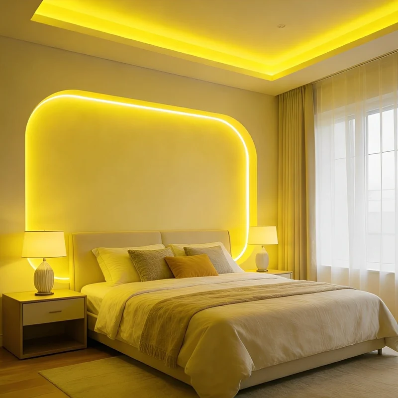 Flexibele LED Neonstrip 144 Leds Waterdicht IP67 Instelbare Lichtkleur Verzonken Lineaire Verlichting | Sansoti