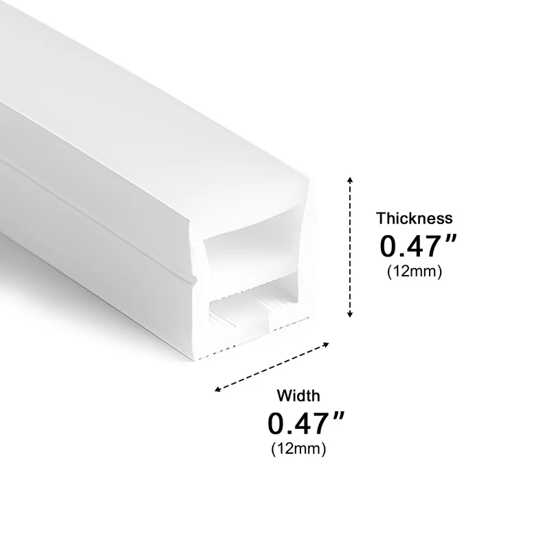 Flexibele LED Neonstrip Waterdicht IP67 Instelbare Kleurtemperatuur Modern Sfeerlicht voor Inbouw Accentverlichting | Sansoti