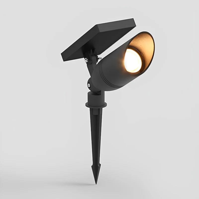 Aluminium Tuinspot LED IP65 Waterdicht Zwart 5W Warm Wit Buitenverlichting voor Gazon Tuin Paden Terras | Sansoti