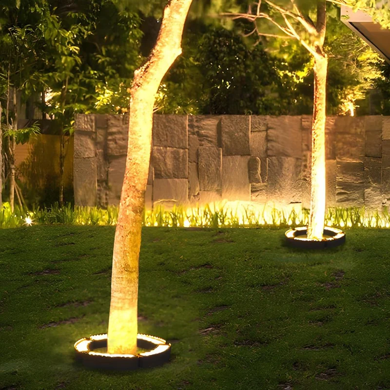 Boogvormige LED Tuinspot 24V Laagspanning Weerbestendig – Sfeerverlichting voor Bomen Planten Borders | Sansoti