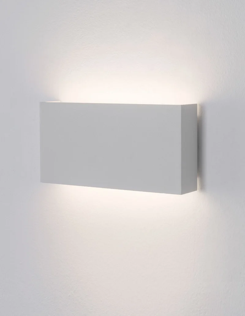 Mile LED Außenwandleuchte Rechteckig Up & Down 3000K Weiß IP54