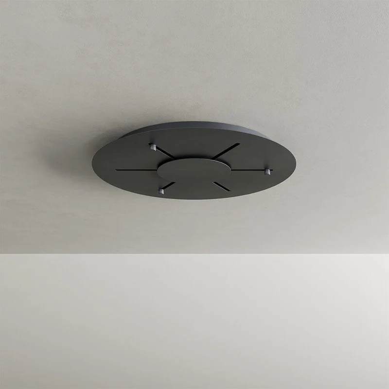 s.luce Echos Galerieleuchte 5-flammig Ø 60cm Baldachin Ø 18/25cm