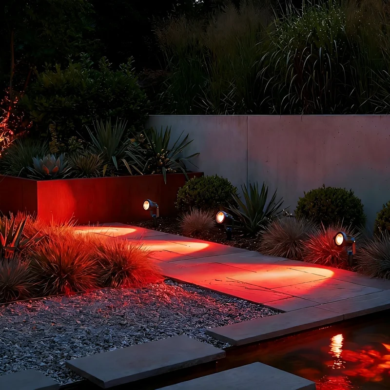 Oplaadbare Solar LED Tuinspot Zwart IP65 Waterdicht 3W Warm Wit Licht Verstelbaar Buitenverlichting 2,5m Kabel | Sansoti